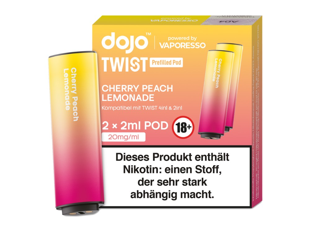 Vaporesso - Dojo - Twist Pod 20 mg/ml (2 Stück pro Packung) - verschiedene Sorten