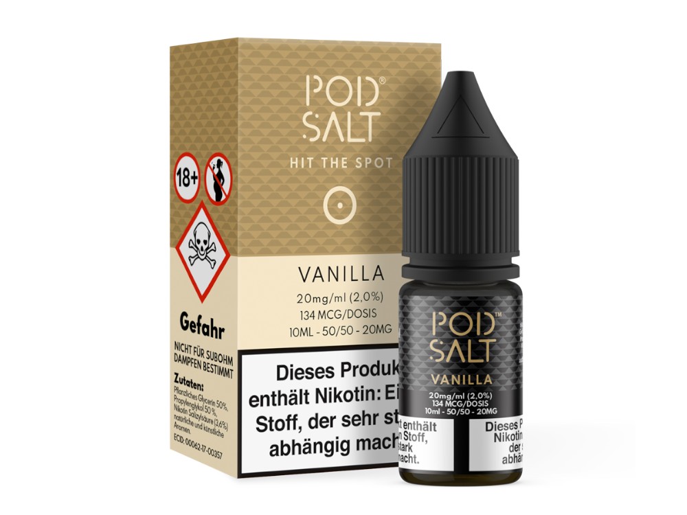 Pod Salt - Vanilla - Nikotinsalz Liquid 