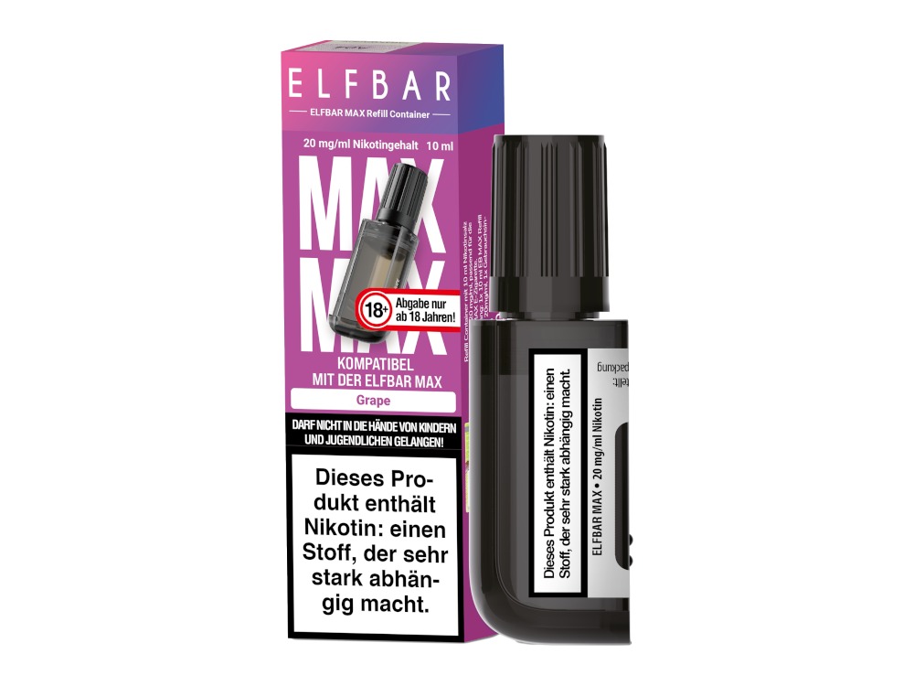 Elfbar - Max Refill Container - verschiedene Sorten