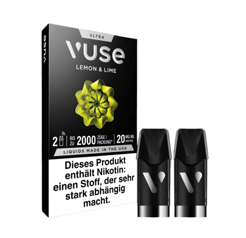 Vuse Ultra Pods - Lemon & Lime 20mg/ml Nikotin