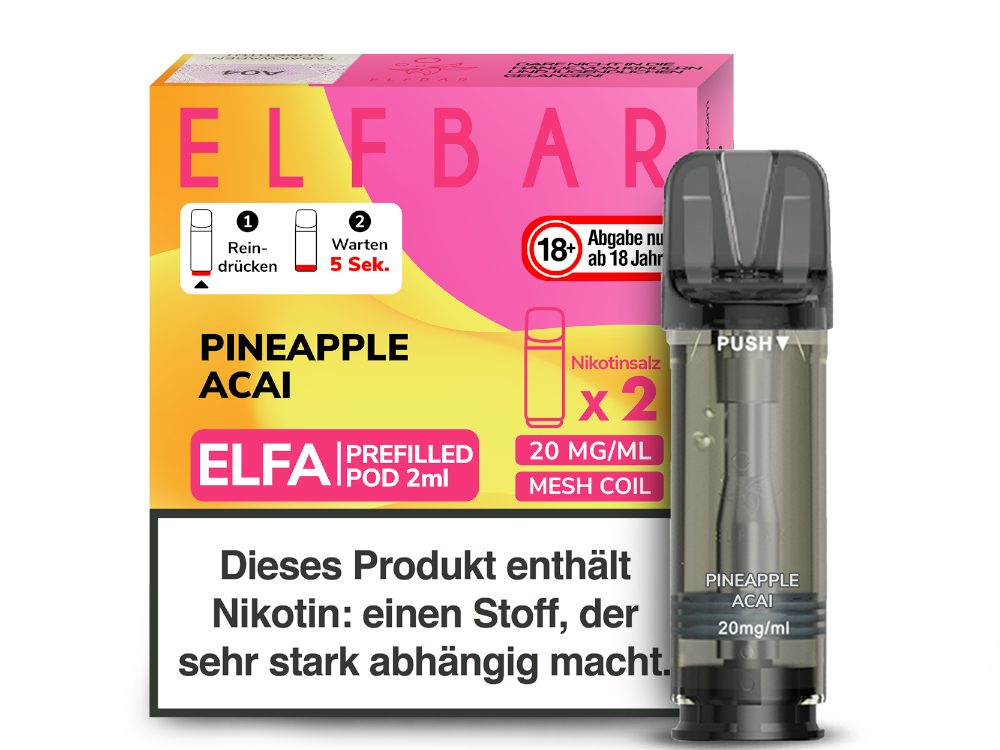 Elfbar Elfa Pod 20mg/ml (2 Stück) - Blue Razz Lemonade