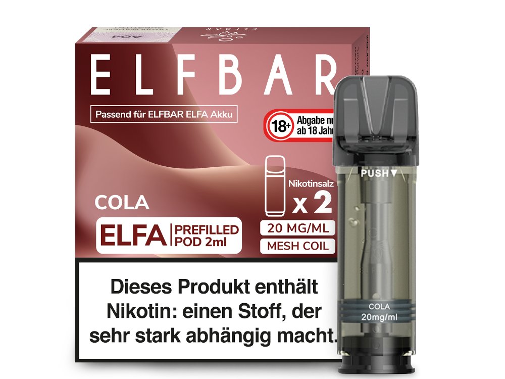 Elfbar Elfa Pod 20mg/ml (2 Stück) - Blue Razz Lemonade