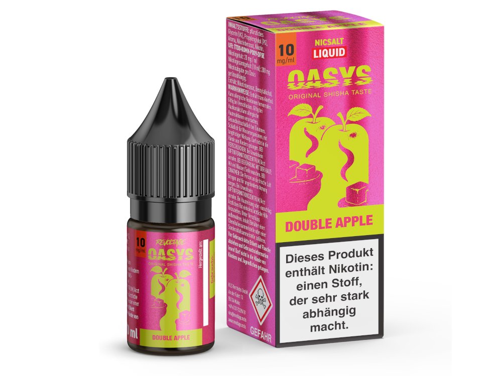 Revoltage OASYS - Hybrid Nikotinsalz Liquid - Double Apple