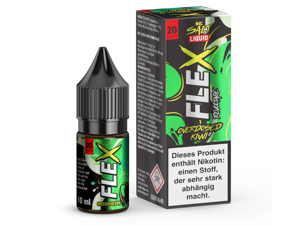 Revoltage - FLEX Nikotinsalz Liquid - Kiwi