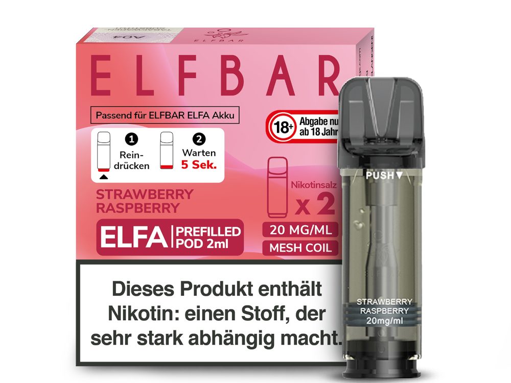 Elfbar Elfa Pod 20mg/ml (2 Stück) - Blue Razz Lemonade