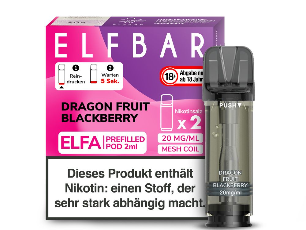 Elfbar Elfa Pod 20mg/ml (2 Stück) - Blue Razz Lemonade