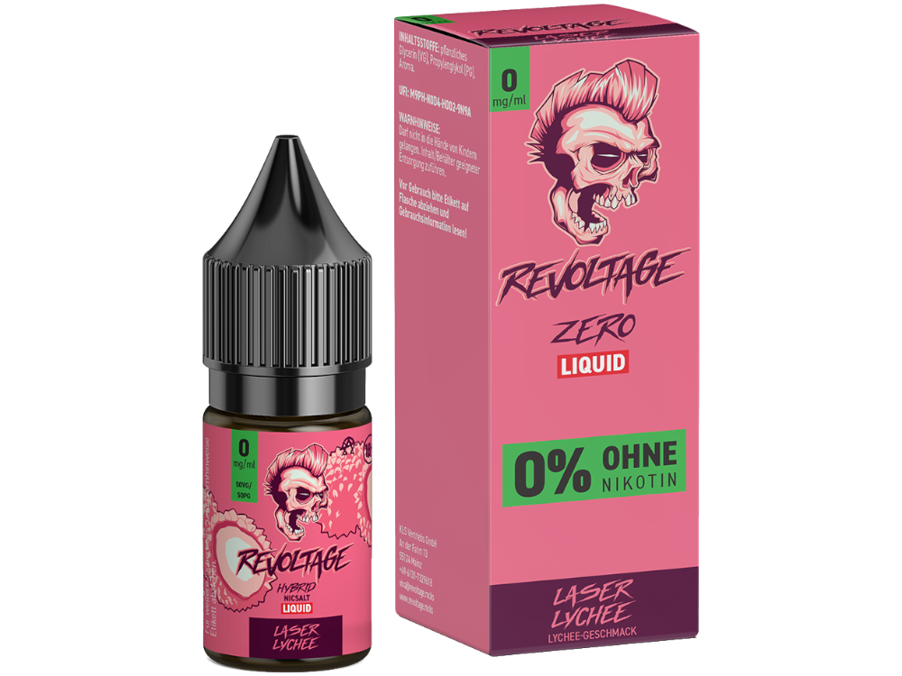 Revoltage - Hybrid Nikotinsalz Liquid - Laser Lychee