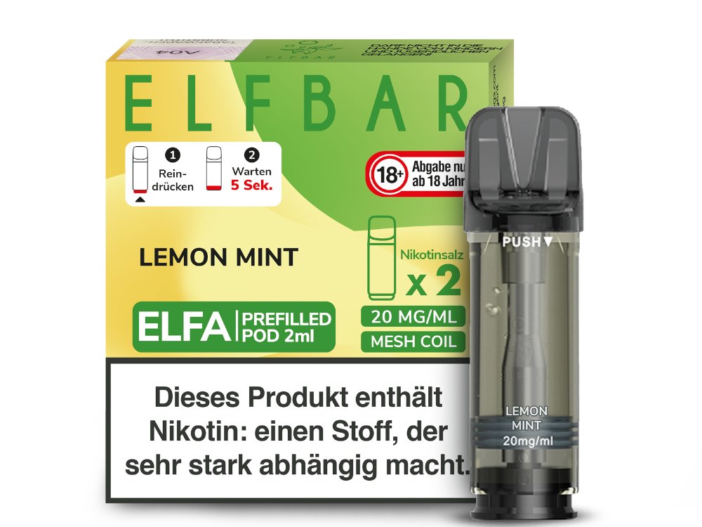 Elfbar Elfa Pod 20mg/ml (2 Stück) - Blue Razz Lemonade