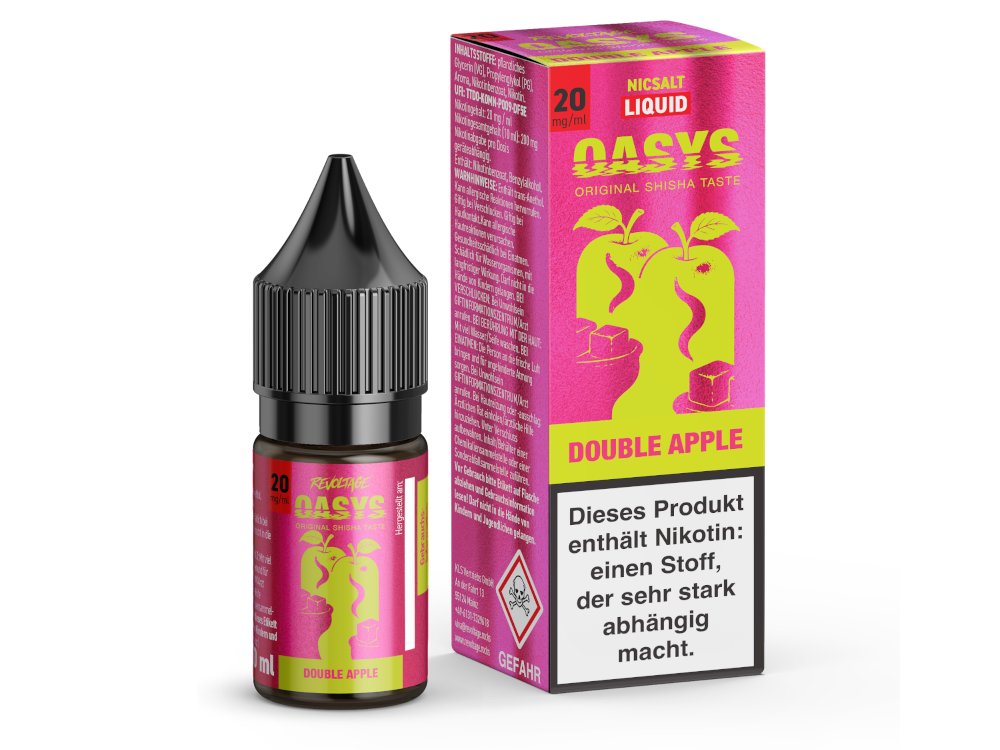 Revoltage OASYS - Hybrid Nikotinsalz Liquid - Double Apple