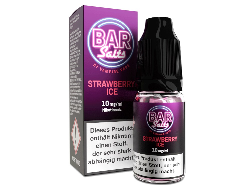 Vampire Vape - Bar Salts - Nikotinsalz Liquid - Strawberry Ice