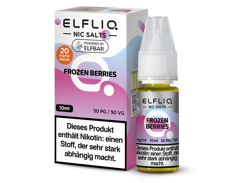 ELFLIQ - Frozen Berries - Nikotinsalz Liquid