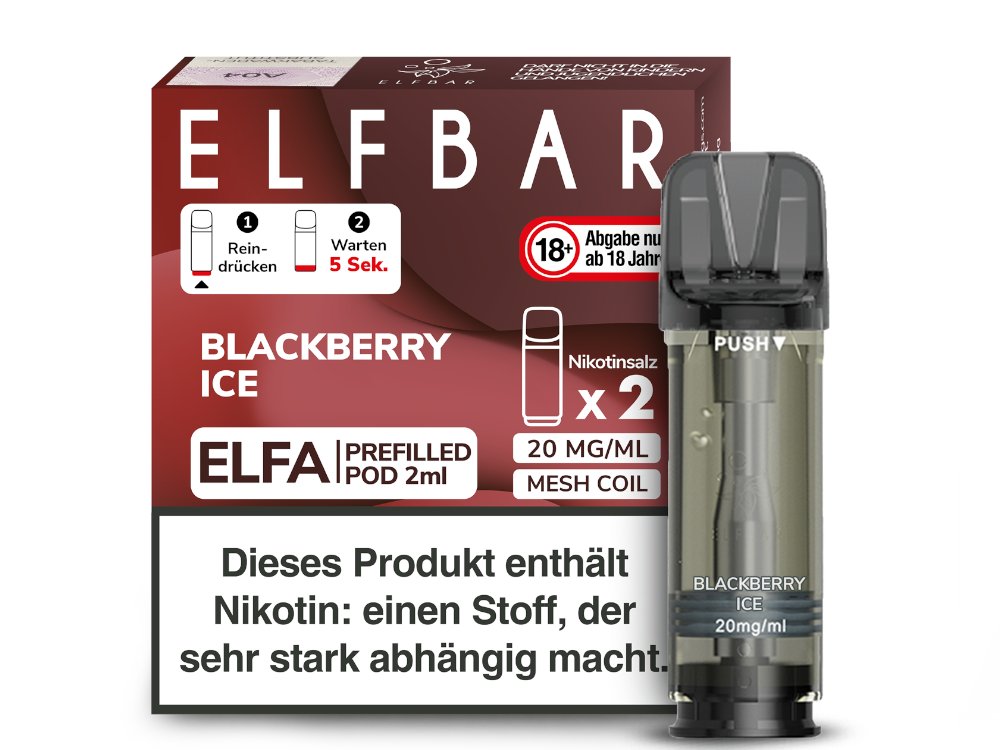 Elfbar Elfa Pod 20mg/ml (2 Stück) - Blue Razz Lemonade
